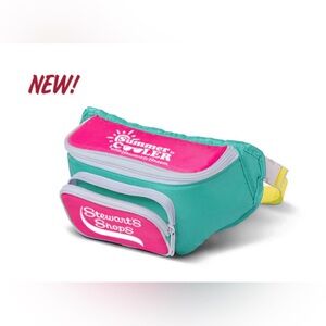 Stewart's Fanny Pack Cooler Retro Pink/Aqua, New